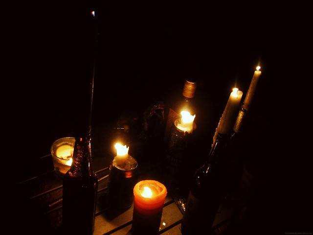 Rock am Ring 2011 - Kerzenschein bei Nacht