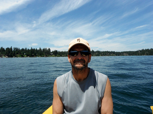 Scott on the Raft by Sandee4242