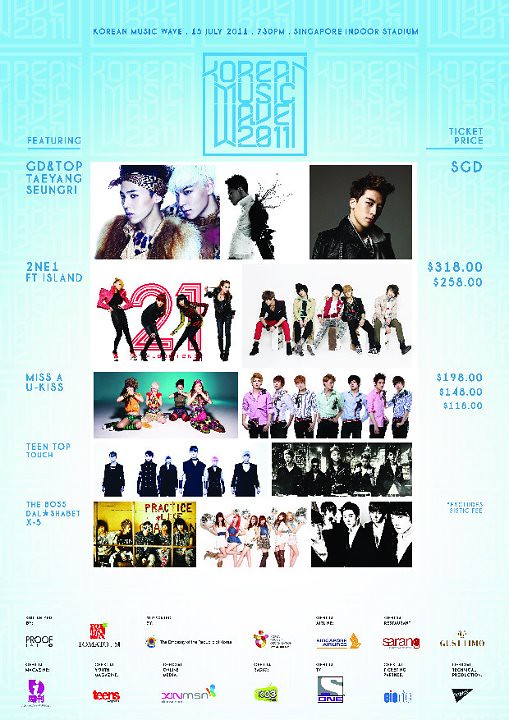 NEWS] Korean Music Wave 2011 « Scanation Singapore