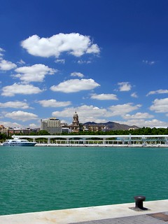 Málaga, Spain - in and around the 'Puerto de Málaga'