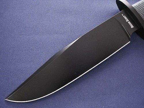 Cold Steel Recon Scout 7-1/2" SK-5 High Carbon Black Fixed Blade