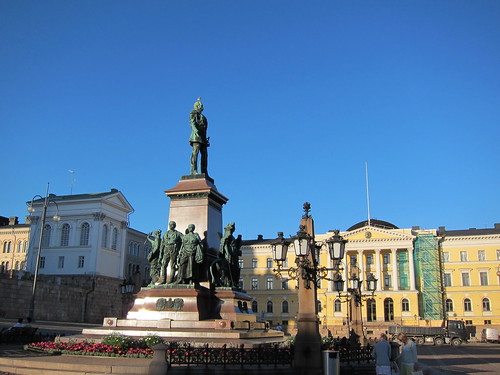 The statue of Alexander II, Helsinki, Finland by Anna Amnell