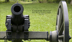 Confederate Howitzer -- West Woods Antietam (MD) Civil War Battlefield June 2011