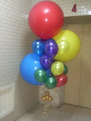 空飄大氣球，36吋3顆，10吋15顆，婚紗照使用 by dod_balloon