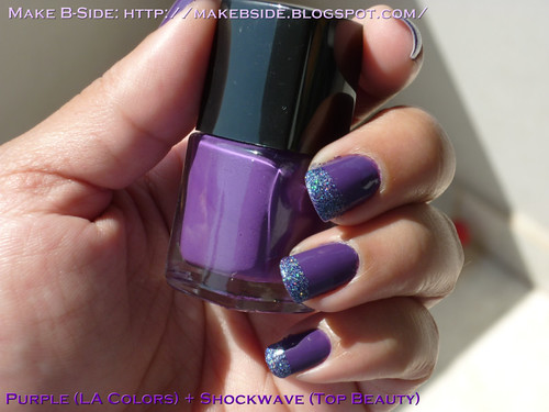 Purple(L.A. Colors) + Expressions of Night(Top Beauty)