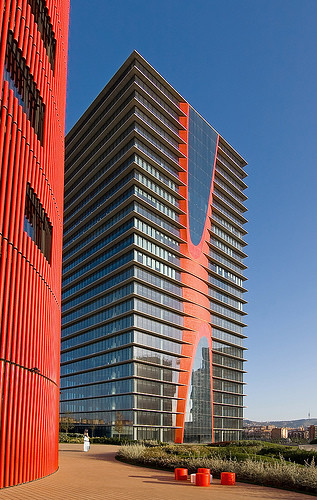 Porta Fira Towers, Barcelona, Spain