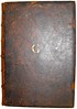 Binding stamped with initials of Guillaume Prousteau from Sidonius Apollinaris: Epistolae et carmina