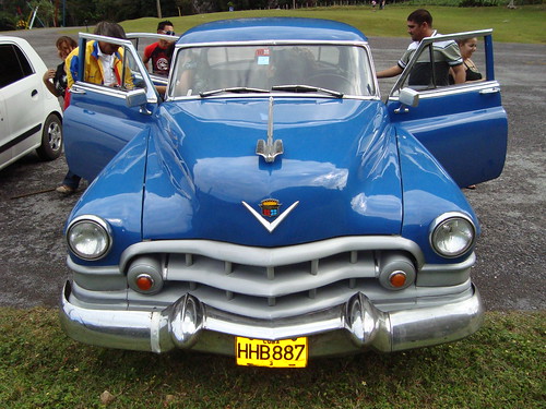 Classic 50s Car Near Vi ales Cuba