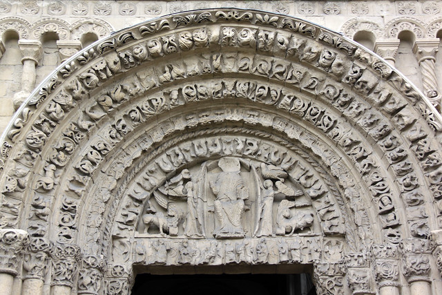 Rochester Cathedral - tympanum