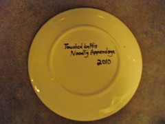 FSM Plate by Nancy - back of plate
