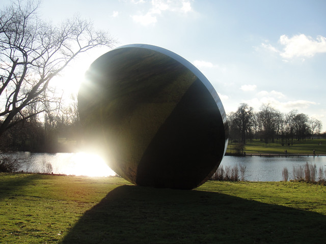 Anish Kapoor - 'Sky Mirror' 2006, Stainless Steel at Hyde Park London