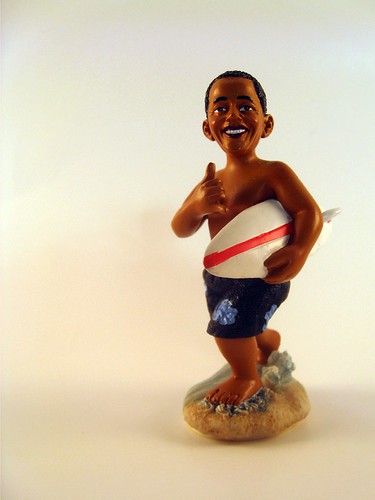 our surfing president. (9/365)