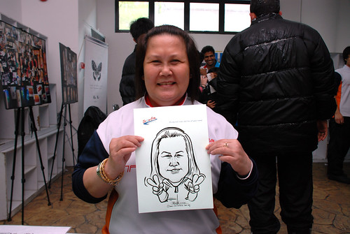 Caricature live sketching for Snow City - Day 8 - 3