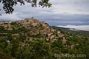 Gourdes - a hillclad village in Provence, France