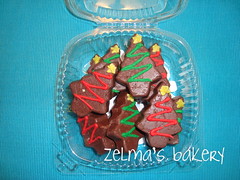 Christmas Tree Chocolates - packaged