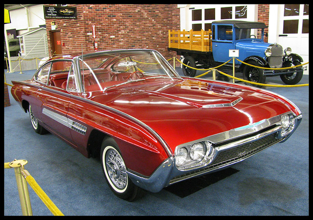 january2010 theautocollections museum imperial palace lasvegas 1963 ford thunderbird italien conceptcar happybirthday dwayne