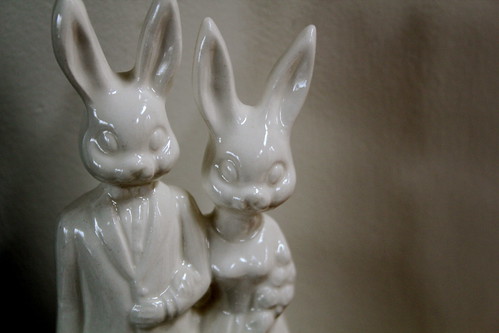 Bunny Statuette from Etsy
