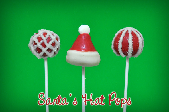 Santa Hat Pops
