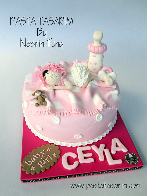 BABY SHOWER CAKE - BABY GIRL CEYLA