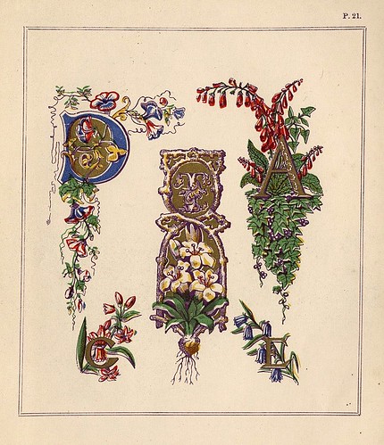 015- Medieval Alphabets and Initials 1886- F.G. Delamotte- Copyright 2006 illuminated-book.com& libros-iluminados.com