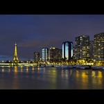 Paris by Night depuis le Pont de Grenelle