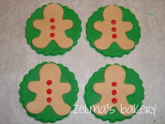 Cupcake Toppers - Gingerbread Man