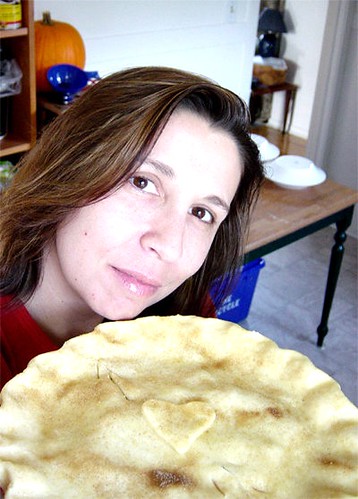 Me with an apple pie