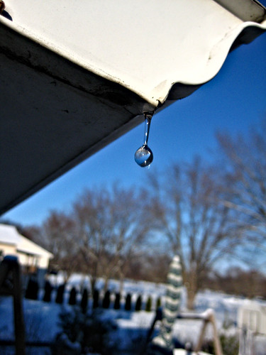 Water drops from my roof