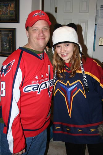 12/4/10: Off to the Caps/Thrashers game