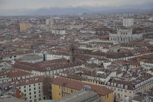 View of Torino from observation deck