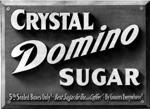 Crystal Domino Sugar 1908 by CharmaineZoe
