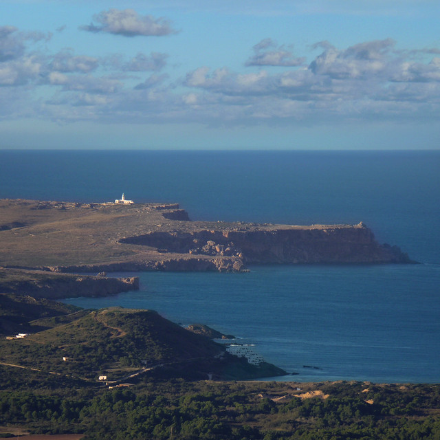 Cap de Cavalleria is the northernmost point on Menorca by B?n
