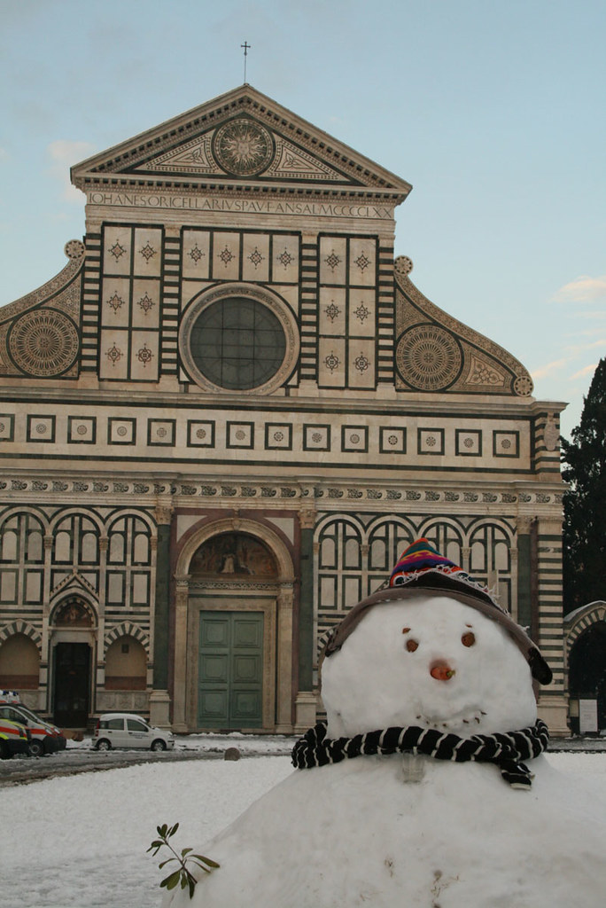 Firenze sotto la neve