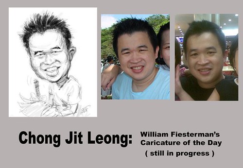My caricature sketch by William Fiesterman