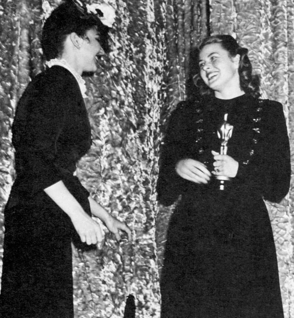Jennifer Jones and Ingrid Bergman