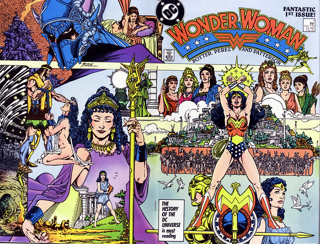 Wonder Woman [v2] 1 1986 Cover by George Perez