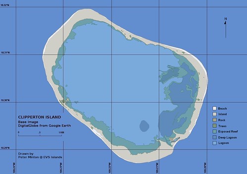 Clipperton Island - EEVS Map (1-17030)