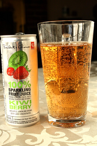 PC 100% Sparkling Fruit Juice: Kiwi Berry