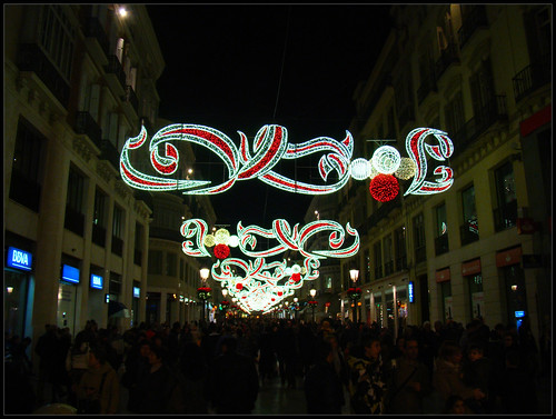 Calle Larios Navidad