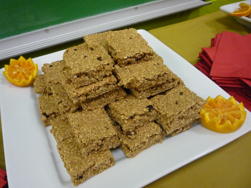 Healthy and nutritious cereal bars—made with USDA commodities—are one of several new healthy options served at Chicago Public Schools. 