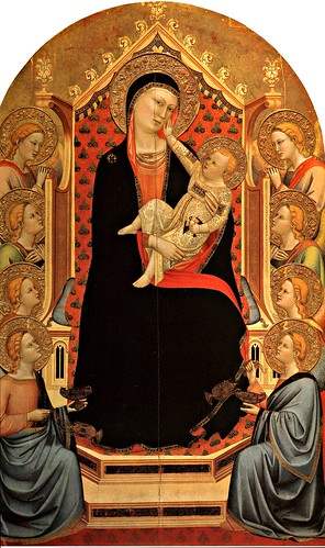 cimabue madonna enthroned with angels. Madonna and Child Enthroned