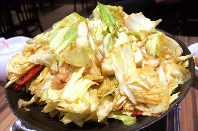 Sizzling Cabbage