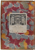 Marbled endpaper of  Paiellus, Guglielmus: Congratulatio pro patria ad Nicolaum Tronum (and 3 other incunabula)