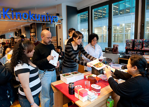 Book signing at Kinokuniya NY