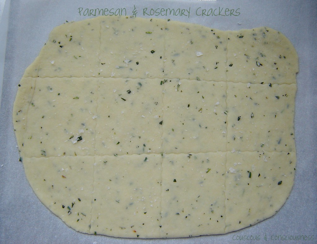 Parmesan & Rosemary Crackers 4