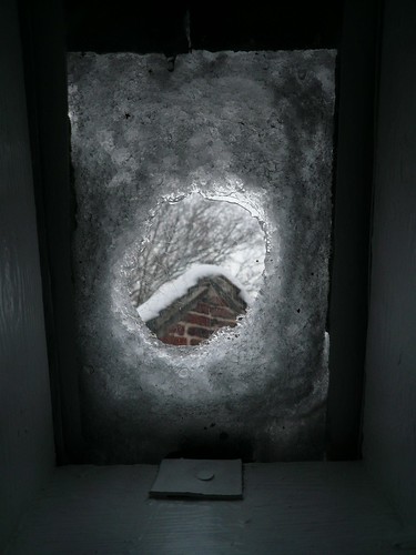 thawing stairs window