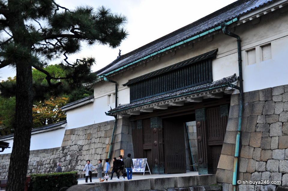 The outer entrance to Nijo Castle