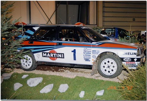 1988 Martini Lancia Delta Integrale Rally Car 1992 Autosports International