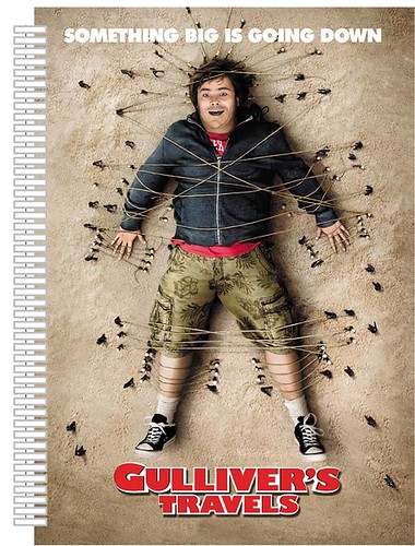 Gulliver's Travels A5 Notepad cover