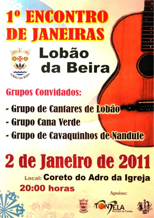 1º. ENCONTRO DE JANEIRAS EM LOBÃO DA BEIRA